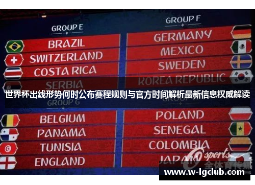 世界杯出线形势何时公布赛程规则与官方时间解析最新信息权威解读 世界杯出线形势何时公布赛程规则与官方时间解析最新信息权威解读